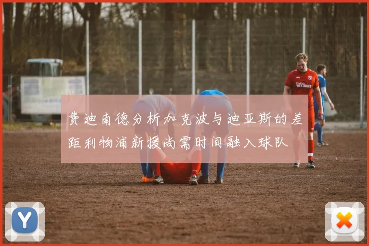 费迪南德分析加克波与迪亚斯的差距利物浦新援尚需时间融入球队
